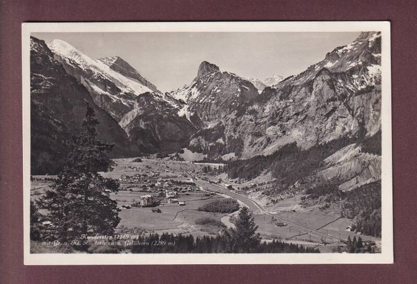 KANDERSTEG - Gellihorn - 1928