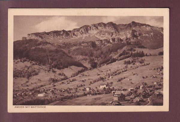 AMDEN - Mattstock - 1923