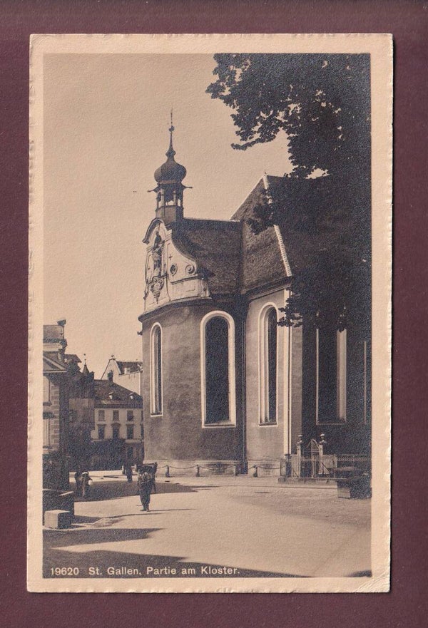 ST. GALLEN - Partie am Kloster - 1911