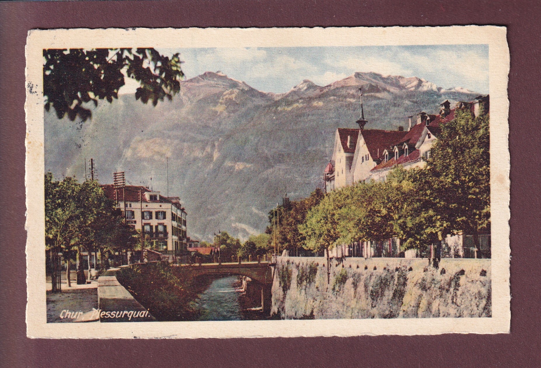 CHUR - Plessurquai - 1931