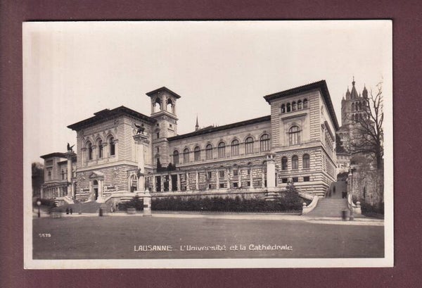 LAUSANNE - Université - Cathédrale