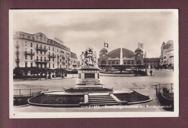 BASEL - Bundesbahnhof - Auto
