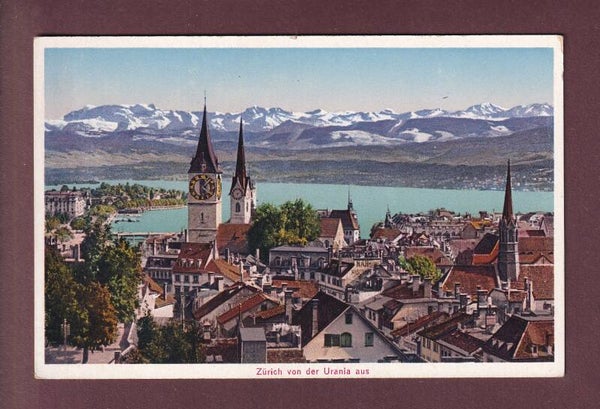 ZÜRICH von der Urania aus