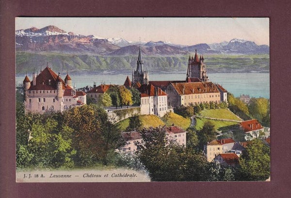 LAUSANNE - Château et Cathédrale
