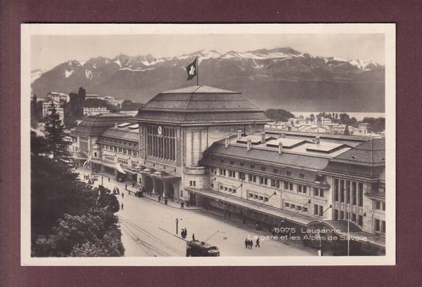 LAUSANNE - La Gare - Tram