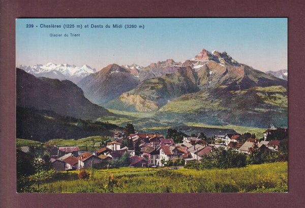 CHESIERES - Dents du Midi