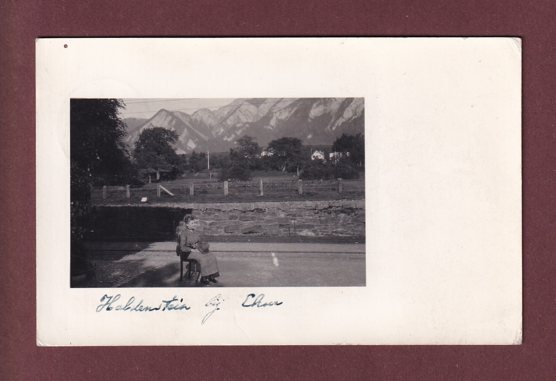 Photo - HALDENSTEIN bei Chur - 1934