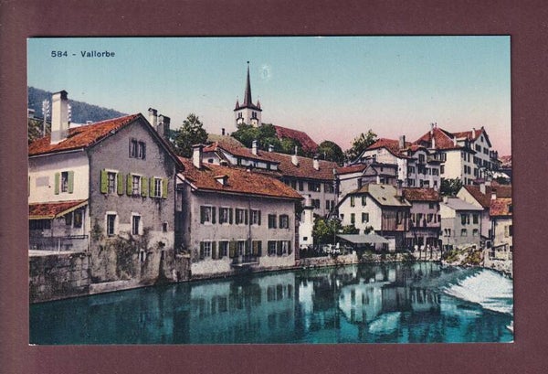 VALLORBE depuis l'Orbe