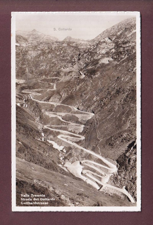 VALLE TREMOLA - Strada del Gottardo