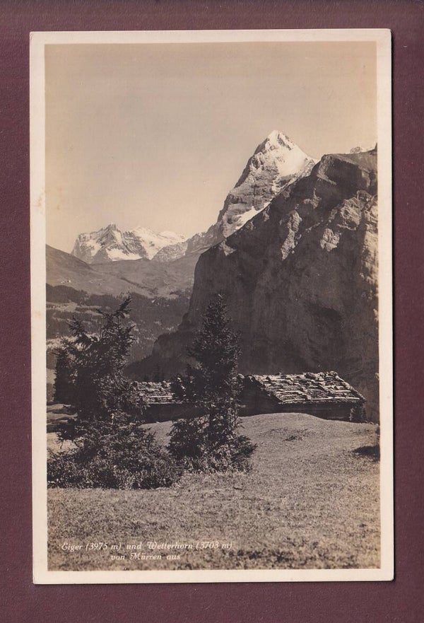 MÜRREN - Eiger - Wetterhorn