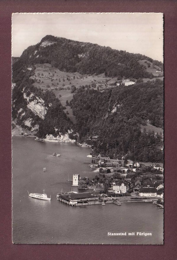 STANSSTAD mit Fürigen - Flugaufnahme