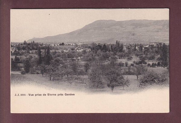 Vue prise de SIERNE près GENEVE