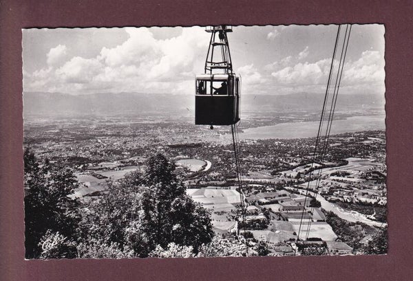 GENEVE depuis le téléférique du Salève