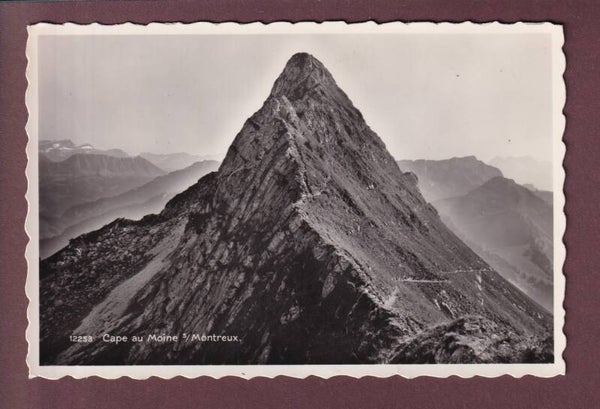 CAPE AU MOINE sur Montreux - 1953