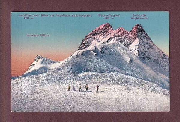 JUNGFRAUJOCH - Rottalhorn - Jungfrau