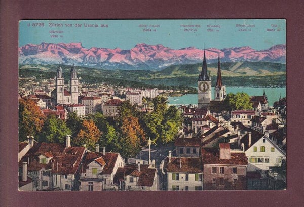 ZÜRICH von der Urania aus