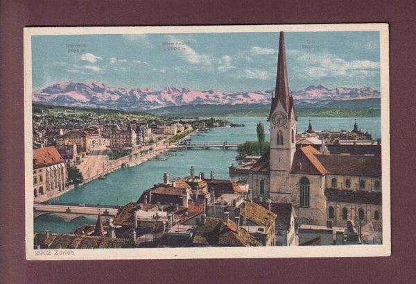 ZÜRICH und die Alpen