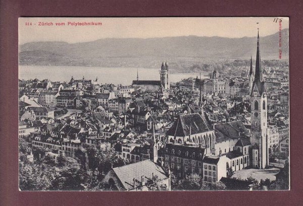 ZÜRICH vom Polytechnikum