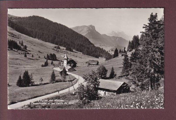 LES MOSSES - Eglise - CHAMOSSAIRE - 1947 Poste de campagne