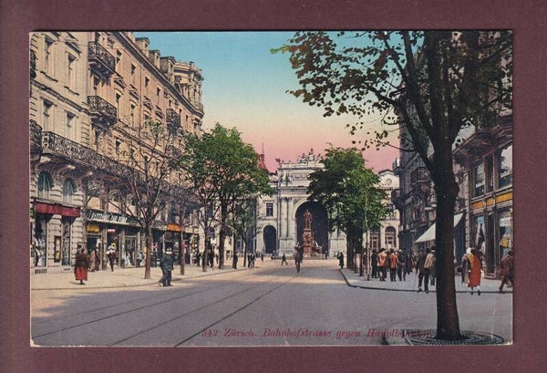 ZÜRICH - Bahnhofstrasse - Hauptbahnhof