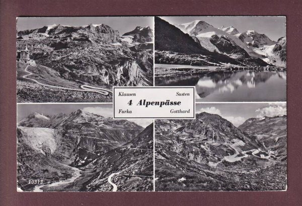 4 ALPENPÄSSE - Klausen / Susten / Gotthard / Furka
