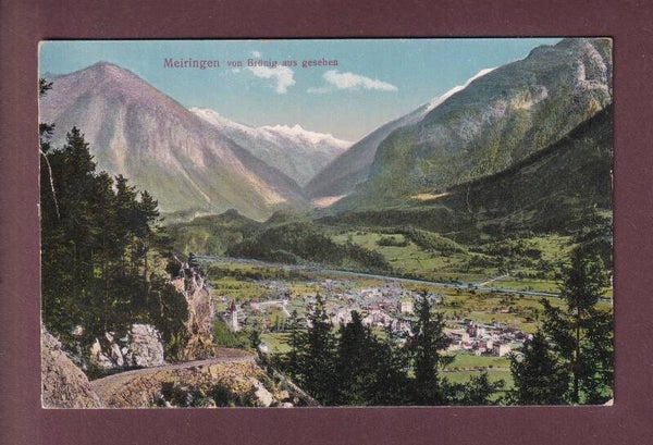 MEIRINGEN von Brünig aus gesehen