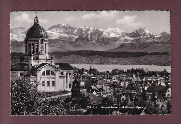ZÜRICH - Kreuzkirche - Glarneralpen