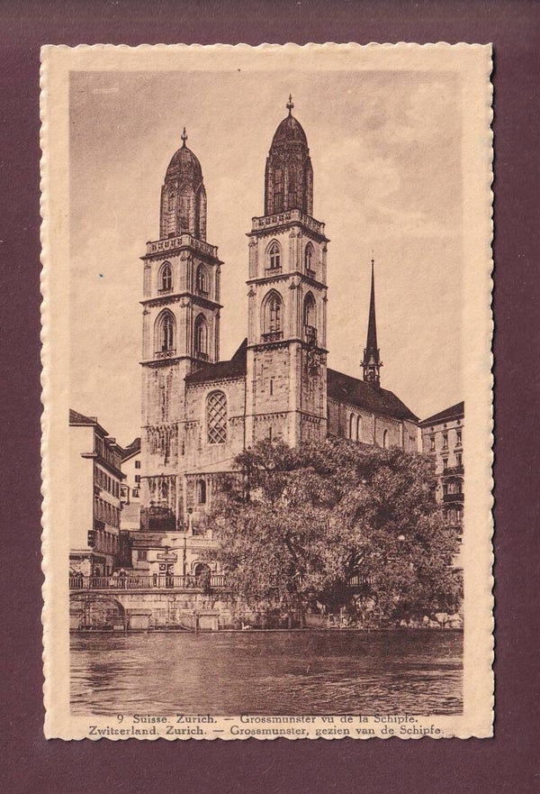 ZÜRICH - Grossmünster - Chocolat Martougin