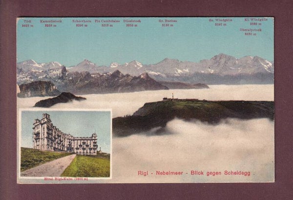 RIGI - Nebelmeer - Hotel