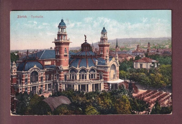 ZÜRICH - Tonhalle - 1909