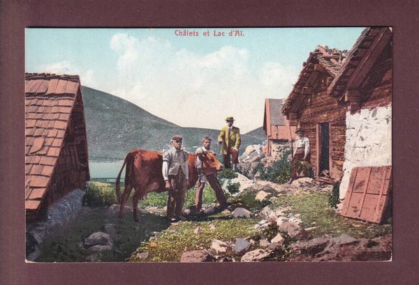 Châlets et Lac d'AÏ - 1914