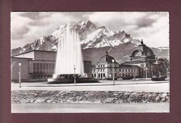 LUZERN - Bahnhofplatz - 1951