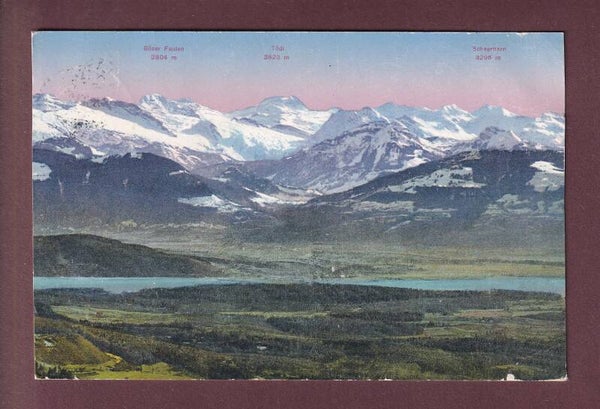 Aussicht vom BACHTEL-KULM - 1927 // Eckbug //