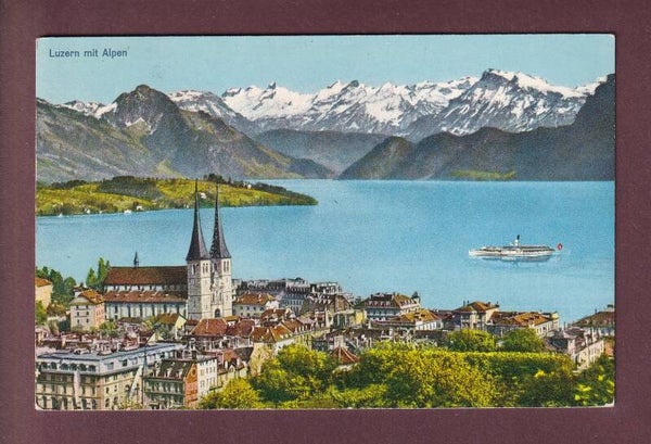 LUZERN und die Alpen - 1959
