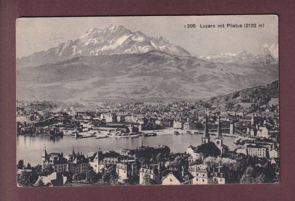 LUZERN und Pilatus - 1921