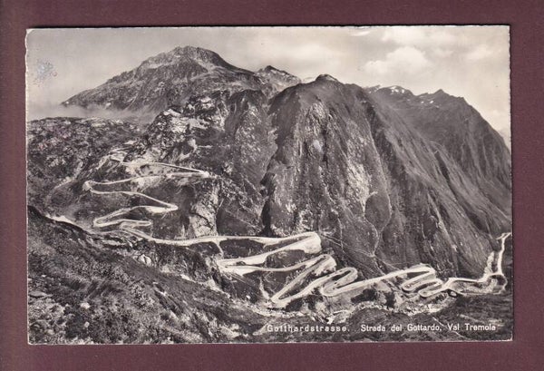 Strada del Gottardo - VAL TREMOLA - 1959