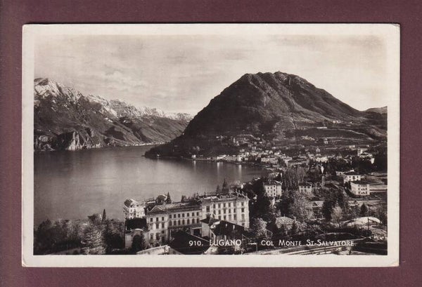 LUGANO e San Salvatore - 1931