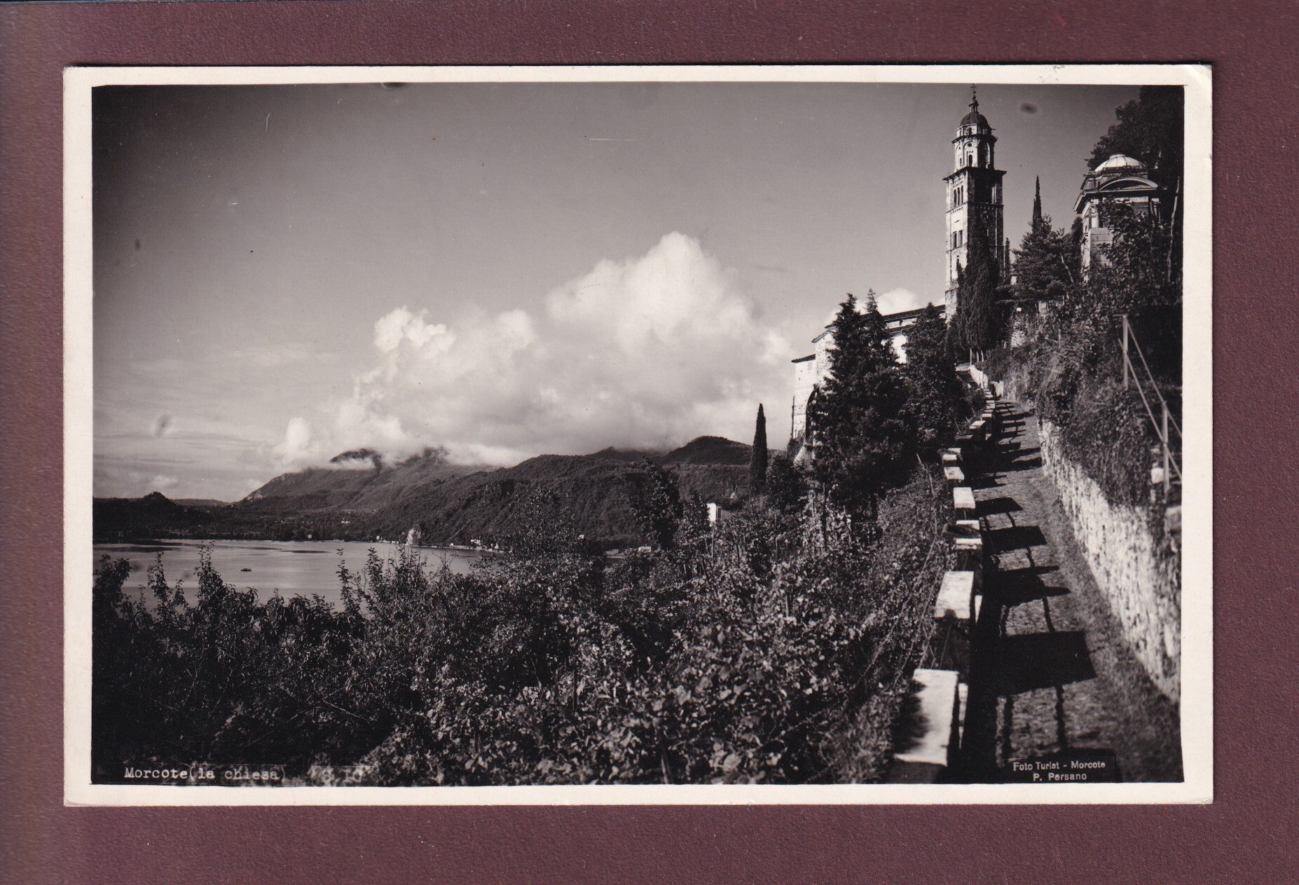 MORCOTE - La Chiesa - 1943