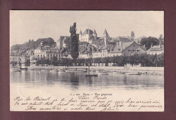 NYON - Quai - 1903
