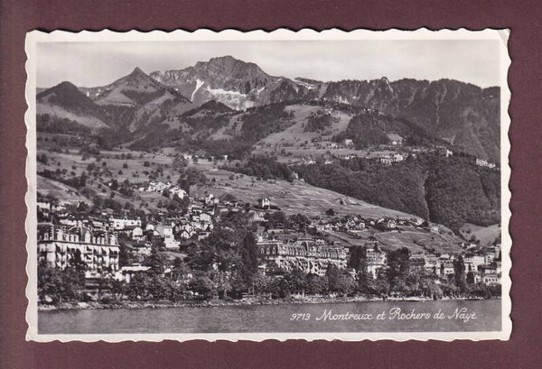 MONTREUX - Rochers de Naye - 1954