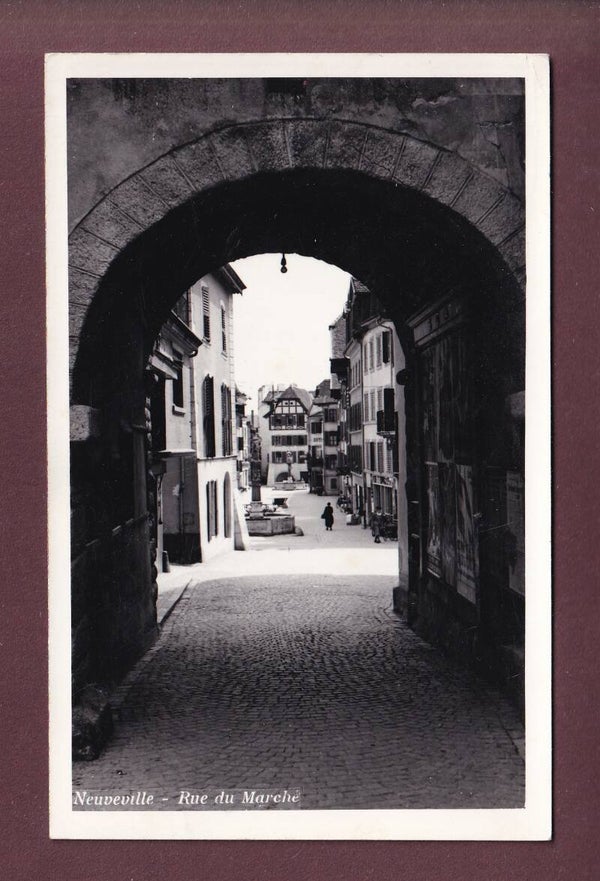 LA NEUVEVILLE - Rue du Marché - 1952