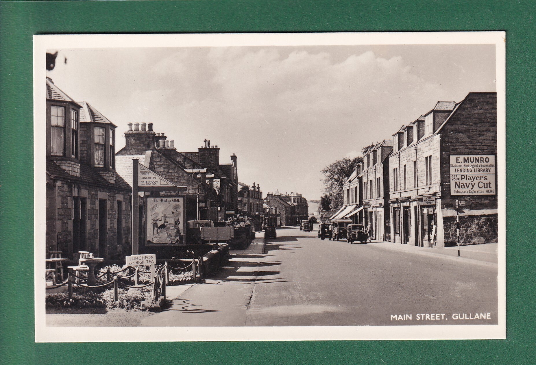 GULLANE - Main street - Luncheon