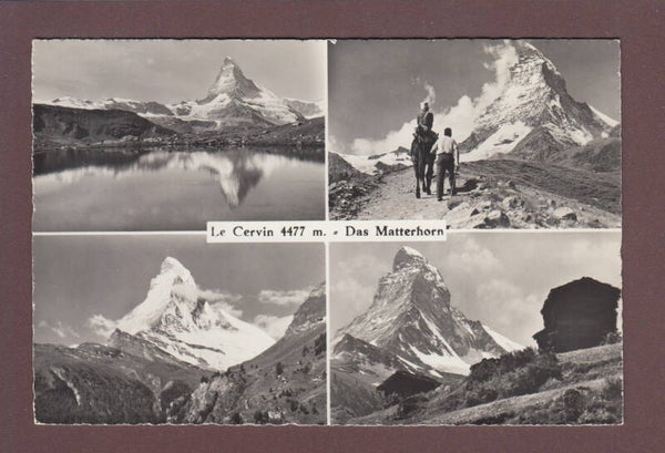 CERVIN - MATTERHORN - 4 Bilder