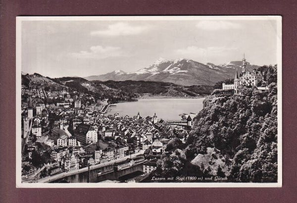 LUZERN mit Rigi und Gütsch
