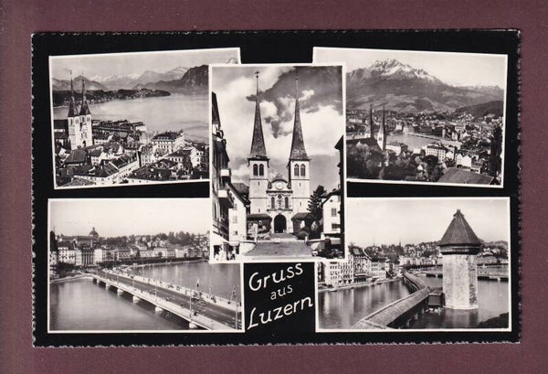 Gruss aus LUZERN - 5 Bilder - Hofkirche