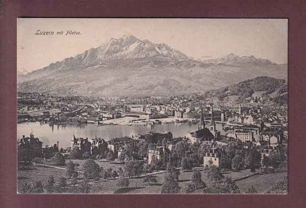 LUZERN mit Pilatus