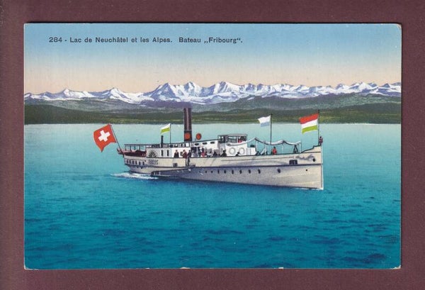 Lac de NEUCHÂTEL - Bateau FRIBOURG