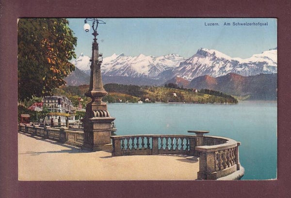 LUZERN - Am Schweizerhofquai