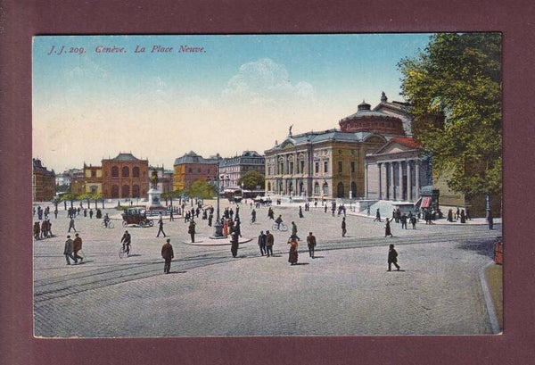 GENEVE - Place Neuve