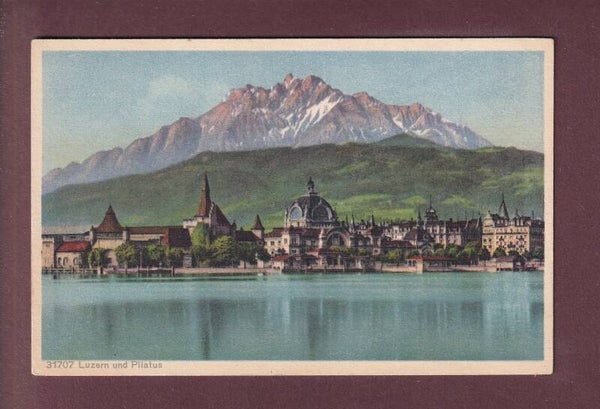 LUZERN - Bahnhof - Pilatus